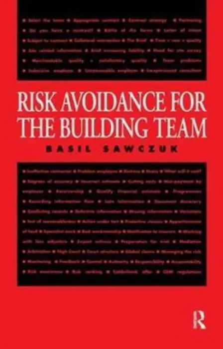 Risk Avoidance for the Building Team - Sawczuk, Basil