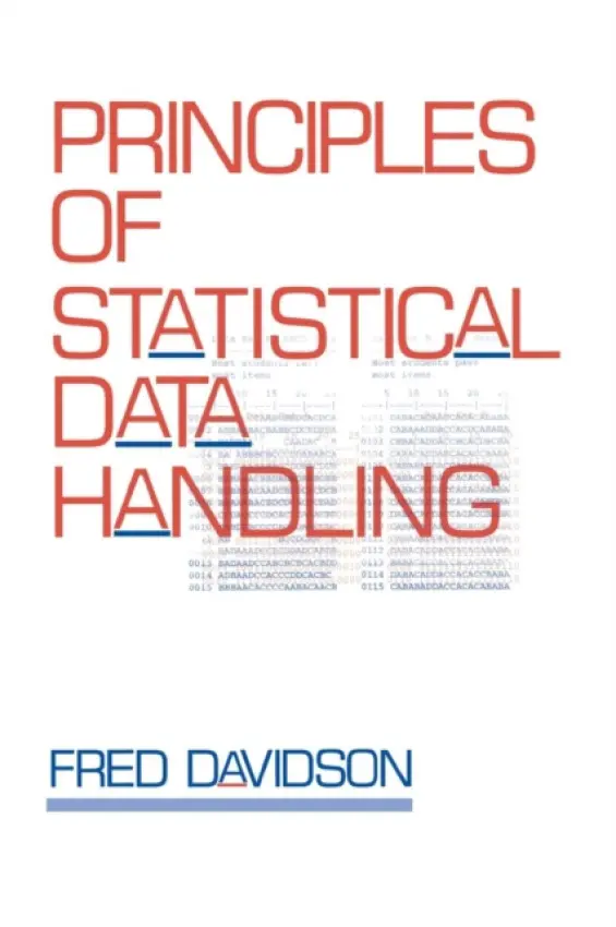 Principles of Statistical Data Handling - Davidson, Fred