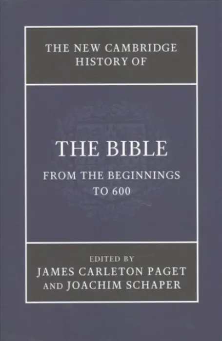 New Cambridge History of the Bible 4 Volume Set