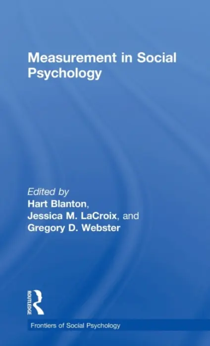 Measurement in Social Psychology