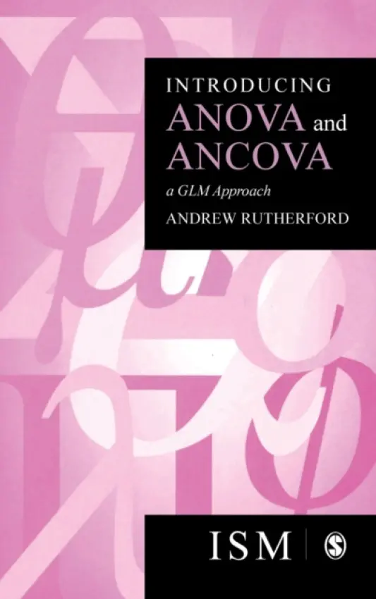 Introducing Anova and Ancova - Rutherford, Andrew
