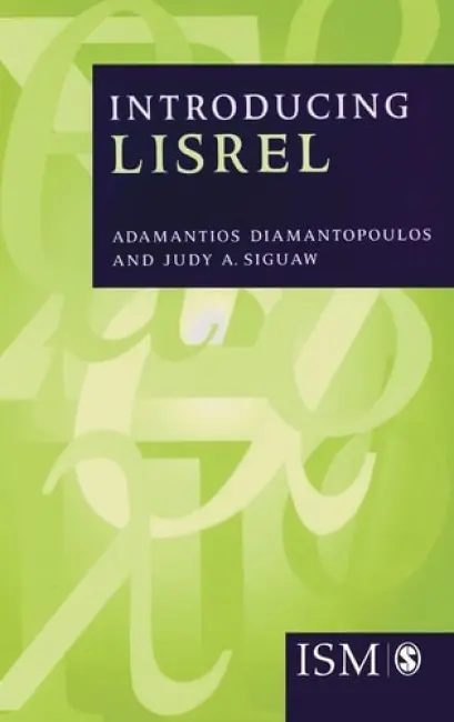 Introducing LISREL - Diamantopoulos, Adamantios a Siguaw, Judy A
