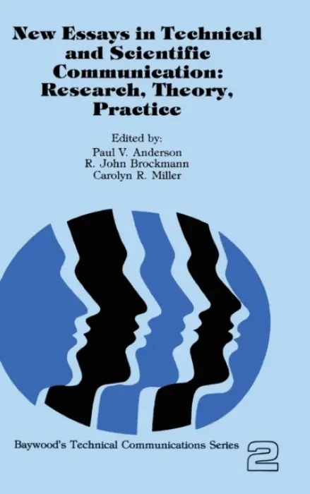 New Essays in Technical and Scientific Communication - Anderson, Paul a Brockman, John a Miller, Carolyn