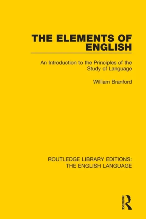 Elements of English - Branford, William