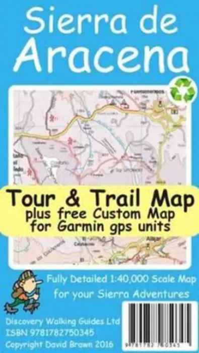 Sierra de Aracena Tour & Trail Map - Brawn, David