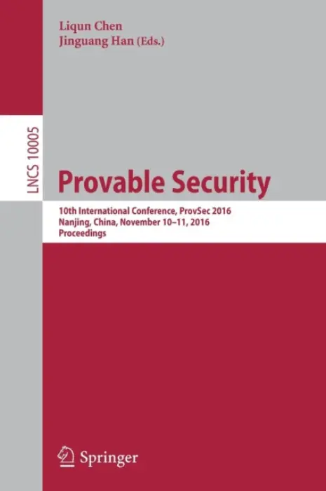 Provable Security