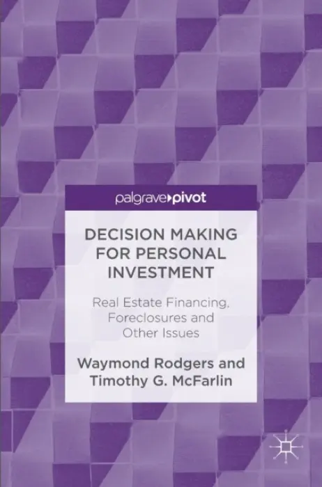 Decision Making for Personal Investment - Rodgers, Waymond a McFarlin, Timothy G.