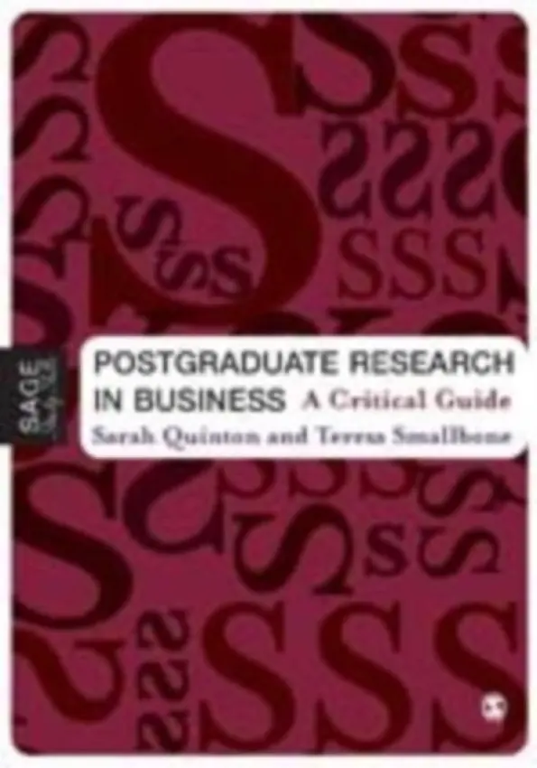 Postgraduate Research in Business - Quinton, Sarah a Smallbone, Teresa