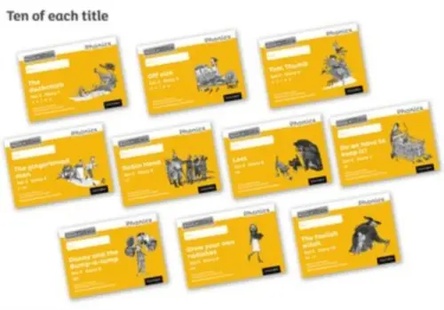 Read Write Inc. Phonics: Yellow Set 5 Core Black & White Storybooks (Pack of 100) - Munton, Gill