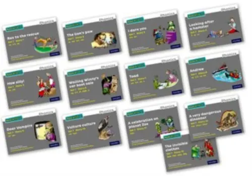 Read Write Inc. Phonics: Grey Set 7 Core Storybooks (Mixed Pack of 13) - Munton, Gill