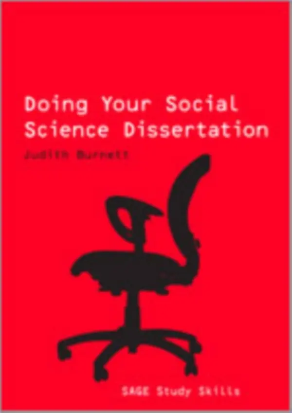 Doing Your Social Science Dissertation - Burnett, Judith