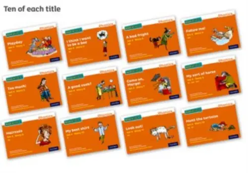 Read Write Inc. Phonics: Orange Set 4 Core Storybooks (Pack of 120) - Munton, Gill