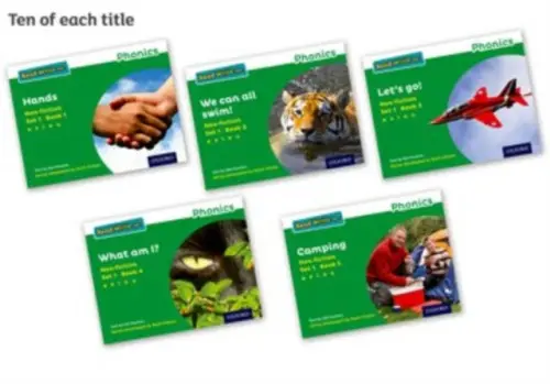Read Write Inc. Phonics: Green Set 1 Non-fiction books (Pack of 50) - Munton, Gill