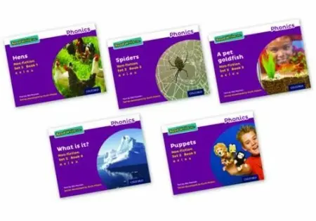 Read Write Inc. Phonics: Purple Set 2 Non-fiction books (Mixed Pack of 5) - Munton, Gill