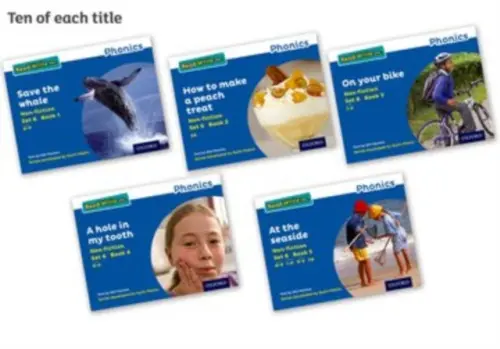 Read Write Inc. Phonics: Blue Set 6 Non-fiction books (Pack of 50) - Munton, Gill