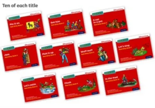 Read Write Inc. Phonics: Red Ditty books (Pack of 100) - Munton, Gill