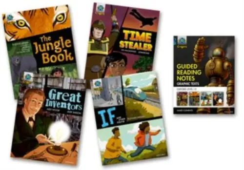 Project X Origins Graphic Texts: Dark Blue Book Band, Oxford Level 15: Mixed Pack of 4 - MacDonald, Ian a Miles, Liz a Woolf, Alex a Clements, James