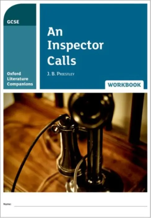 Oxford Literature Companions: An Inspector Calls Workbook - Carter, Jill a Buckroyd, Peter
