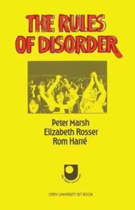 Rules of Disorder - Marsh, Peter a Rosser, Elizabeth a Harre, Rom