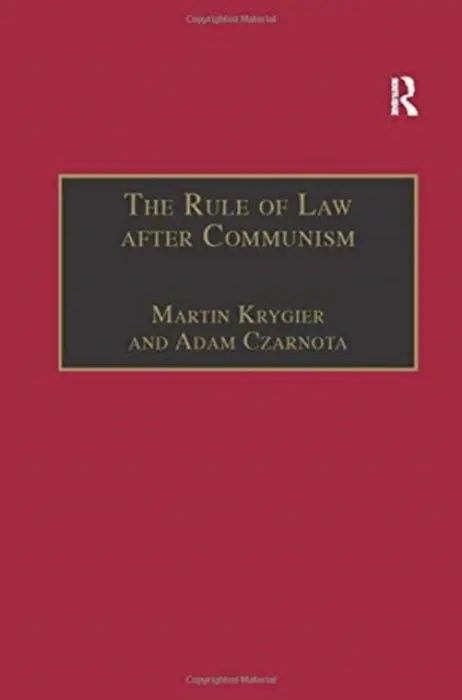 Rule of Law after Communism - Krygier, Martin