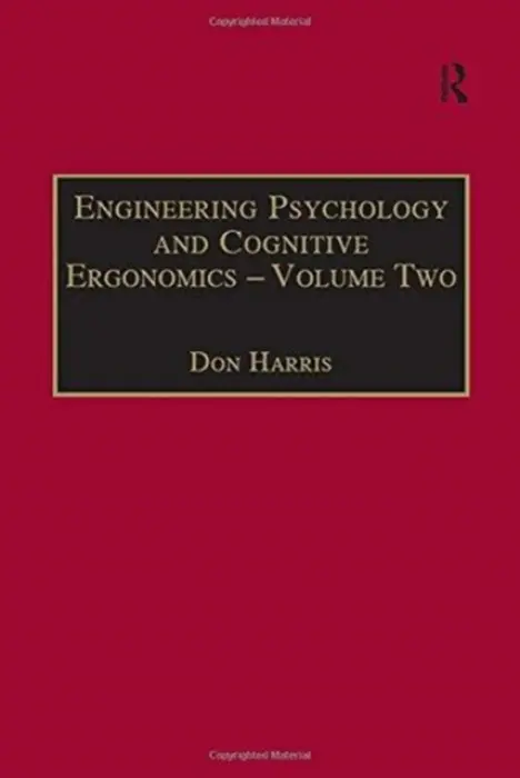 Engineering Psychology and Cognitive Ergonomics