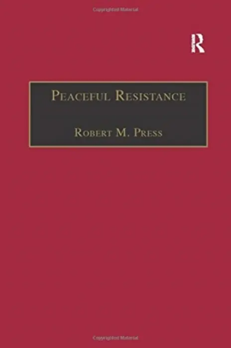 Peaceful Resistance - Press, Robert M.