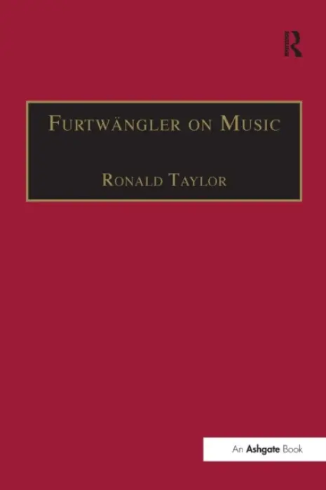 Furtwanler on Music - Taylor, Ronald