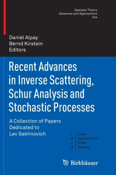 Recent Advances in Inverse Scattering, Schur Analysis and Stochastic Processes
