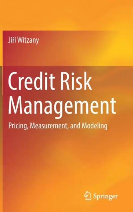 Credit Risk Management - Witzany, Jiri