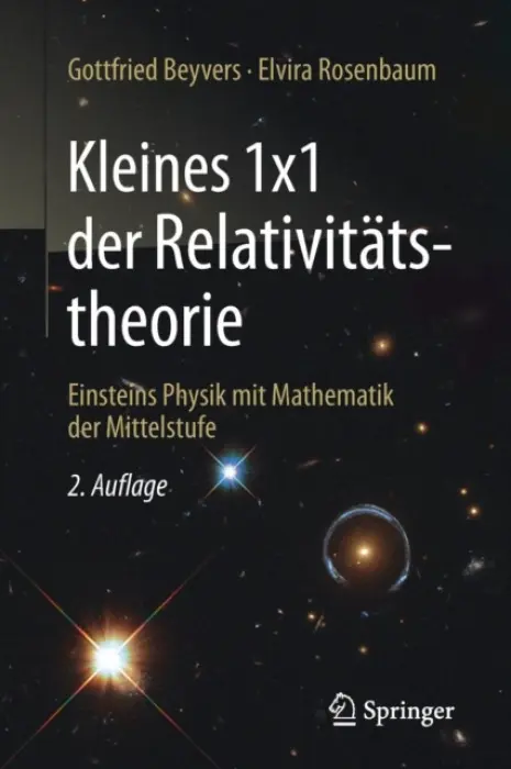 Kleines 1x1 der Relativitatstheorie - Beyvers, Gottfried a Rosenbaum, Elvira