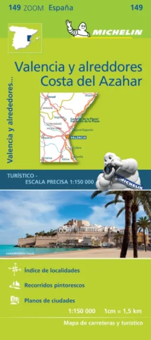 Valencia C.D. Azahar - Zoom Map 149 - Michelin