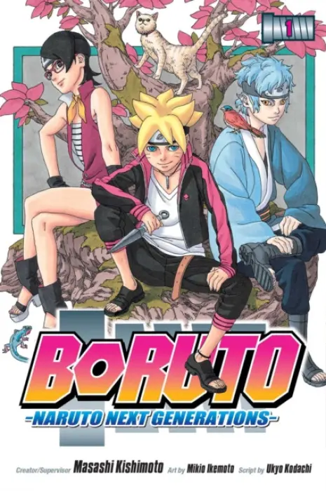 Boruto (Naruto Next Generations) - Ukyo Kodachi, Masashi Kishimoto, Mikio Ikemoto (ilustrátor)