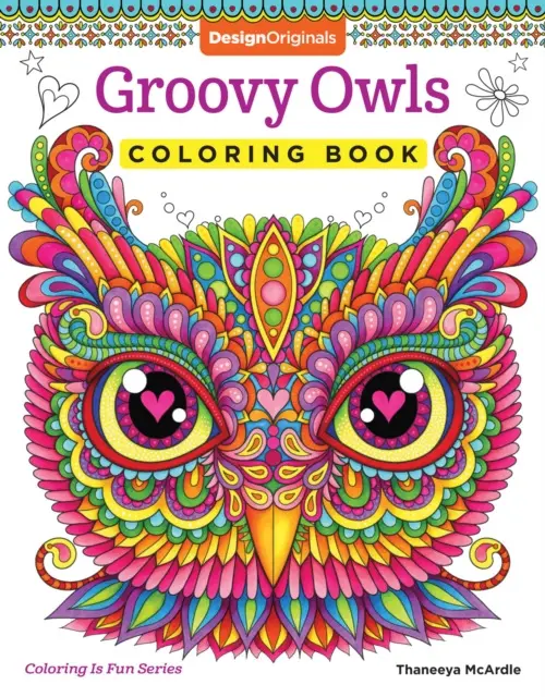 Groovy Owls Coloring Book - Thaneeya McArdle