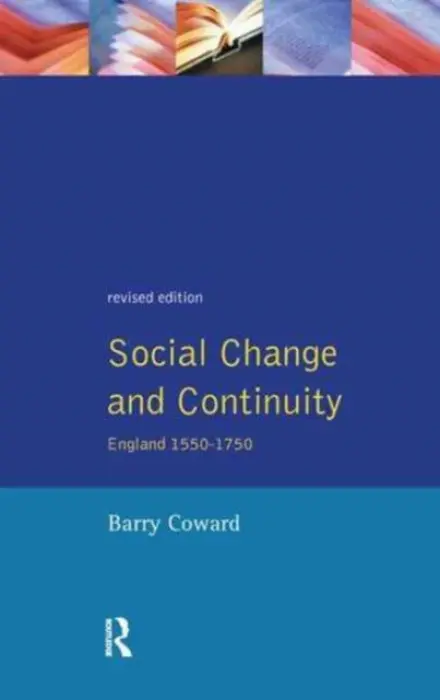 Social Change and Continuity - Coward, Barry
