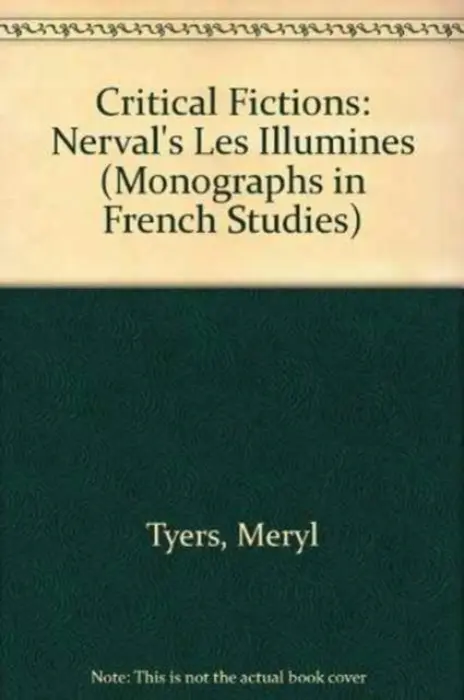 Critical Fictions - Tyers, Meryl