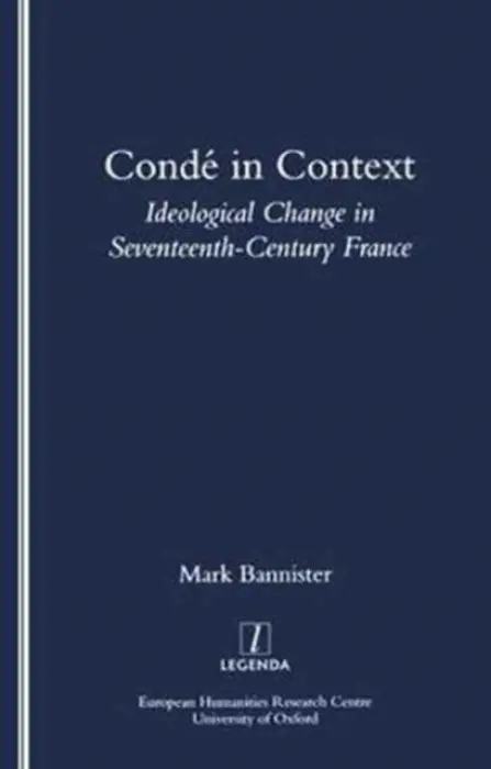 Conde in Context - Bannister, Mark