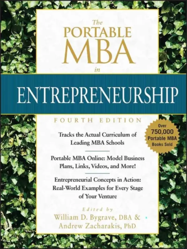 Portable MBA in Entrepreneurship - Bygrave, William D. (Babson College) a Zacharakis, Andrew (Babson College)