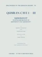 Discoveries in the Judaean Desert, vol. XL