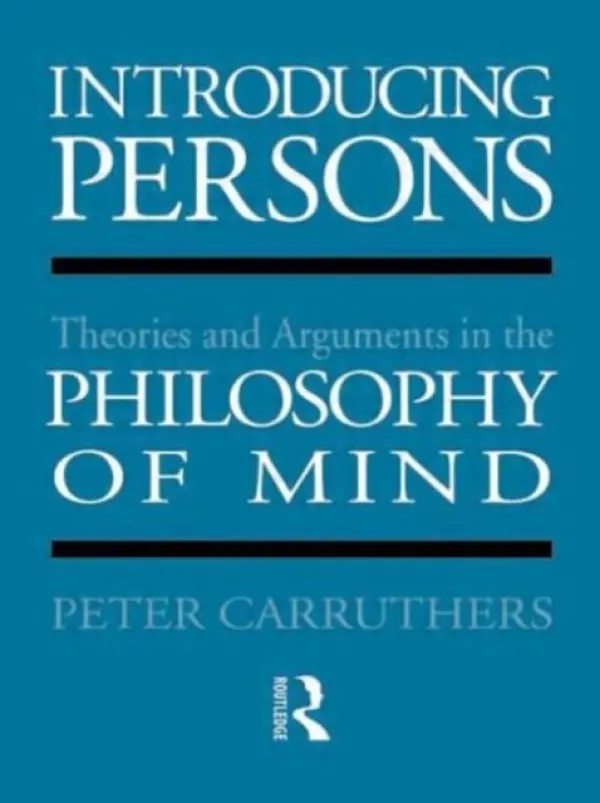 Introducing Persons - Carruthers, Peter