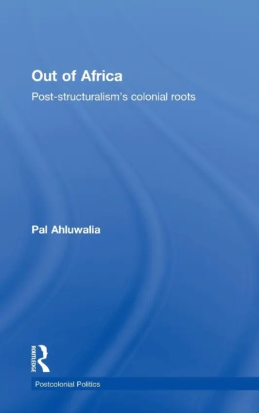 Out of Africa - Ahluwalia, Pal (University of South Australia)