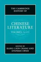 Cambridge History of Chinese Literature 2 Volume Hardback Set