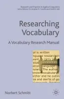 Researching Vocabulary - Schmitt, N.