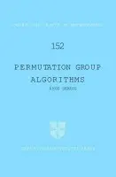 Permutation Group Algorithms - Seress, Akos (Ohio State University)