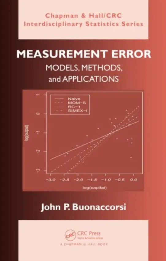 Measurement Error - Buonaccorsi, John P.