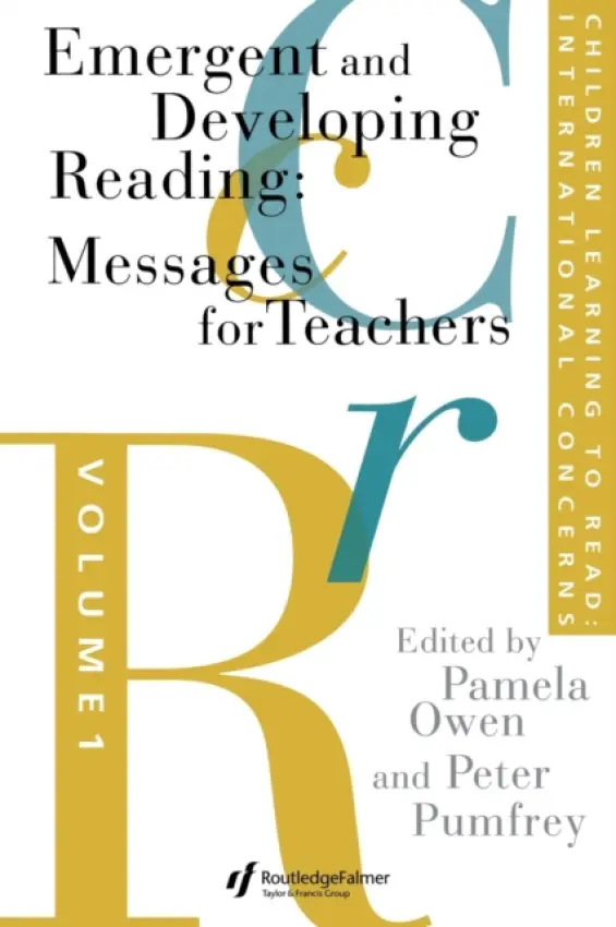 Children Learning To Read: International Concerns - Pumfrey, Peter