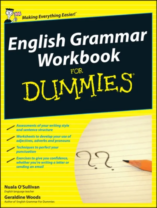 English Grammar Workbook For Dummies, UK Edition - O'Sullivan, Nuala a Woods, Geraldine (New York, New York)
