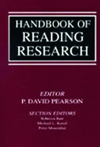 Handbook of Reading Research