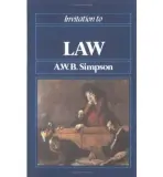 Invitation to Law - Simpson, A. W. B.