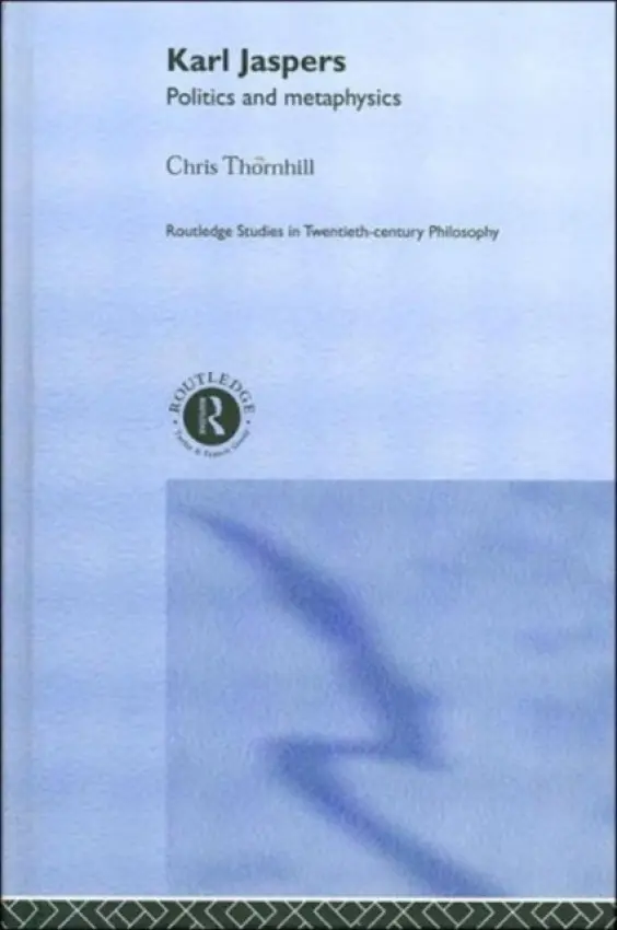 Karl Jaspers - Thornhill, Chris a Thornhill, Chris