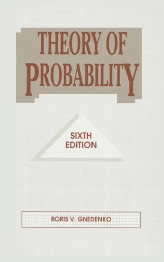 Theory of Probability - Gnedenko, Boris V.